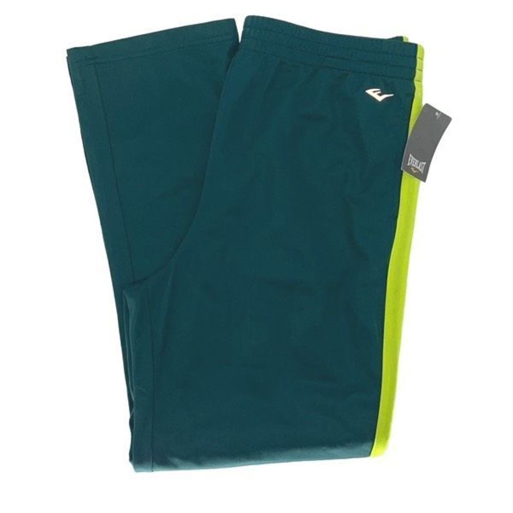 Everlast Boy's Basic Tricot Sweatpants Atlantic Deep & Yellow‎ Size XLH(18) NWT